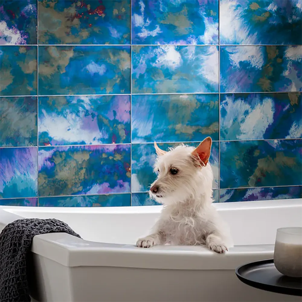 Purchase Island Stone Glass tiles available at artistictile.net