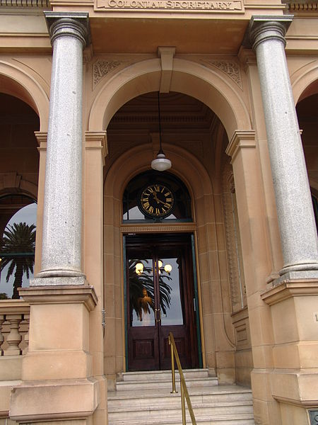 Sandstone building in Sydney, Australia