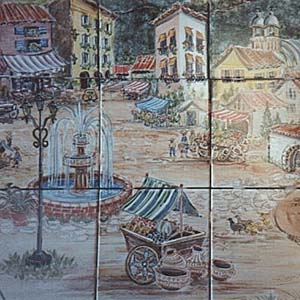 Village Mural up Close